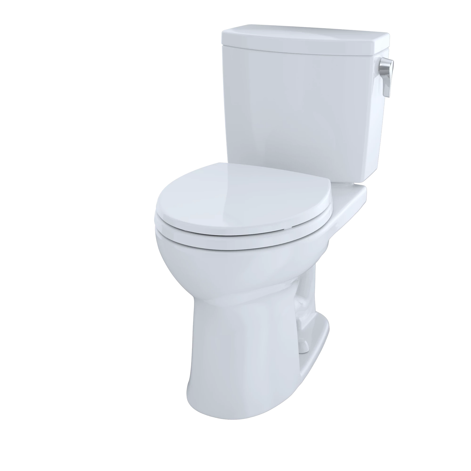 TOTO Drake II Cotton Right Lever 1G Round Front Two-Piece Toilet