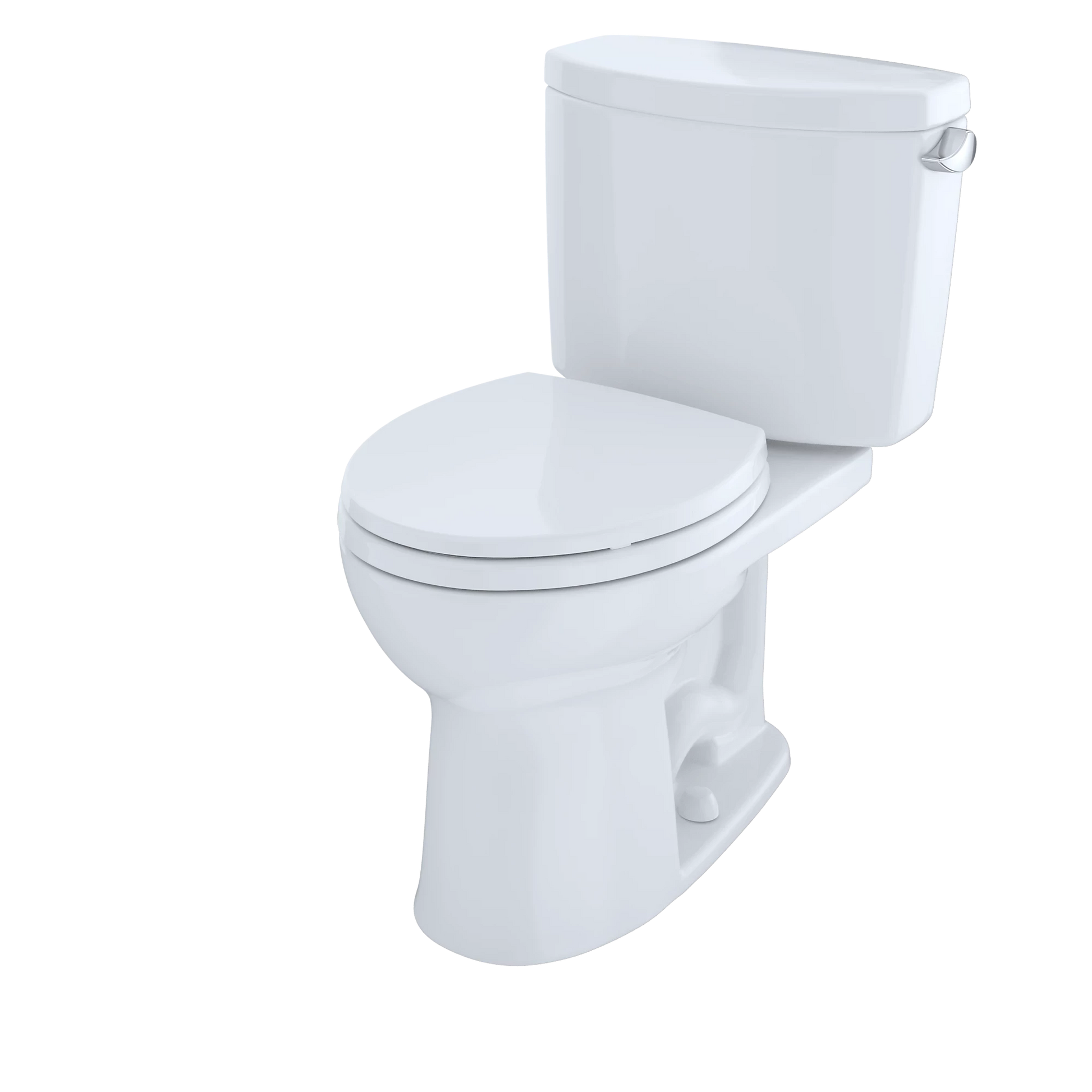 TOTO Drake II Cotton Right Lever Round Front Two Piece Toilet