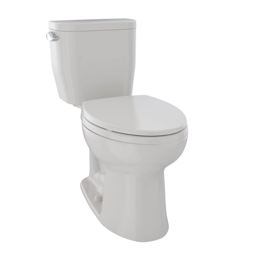 TOTO Entrada Sedona Beige Left Lever Elongated Front Close Coupled Toilet