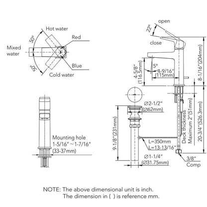 TOTO GB 1.2 GPM Polished Bronze Single-Handle Bathroom Sink Faucet With Comfort Glide