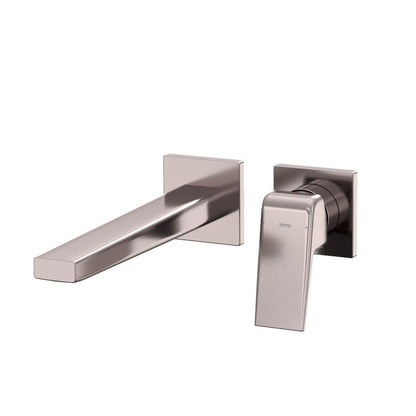 TOTO GB 1.2 GPM Polished Bronze Single-Handle Long Wall-Mounted Bathroom Sink Faucet With Comfort Glide