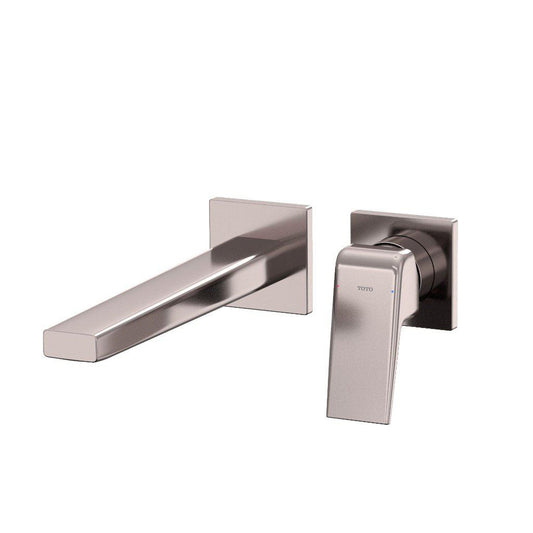 TOTO GB 1.2 GPM Polished Bronze Single-Handle Long Wall-Mounted Bathroom Sink Faucet With Comfort Glide