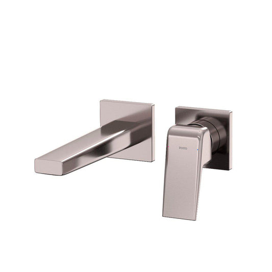 TOTO GB 1.2 GPM Polished Bronze Single-Handle Short Wall-Mounted Bathroom Sink Faucet With Comfort Glide