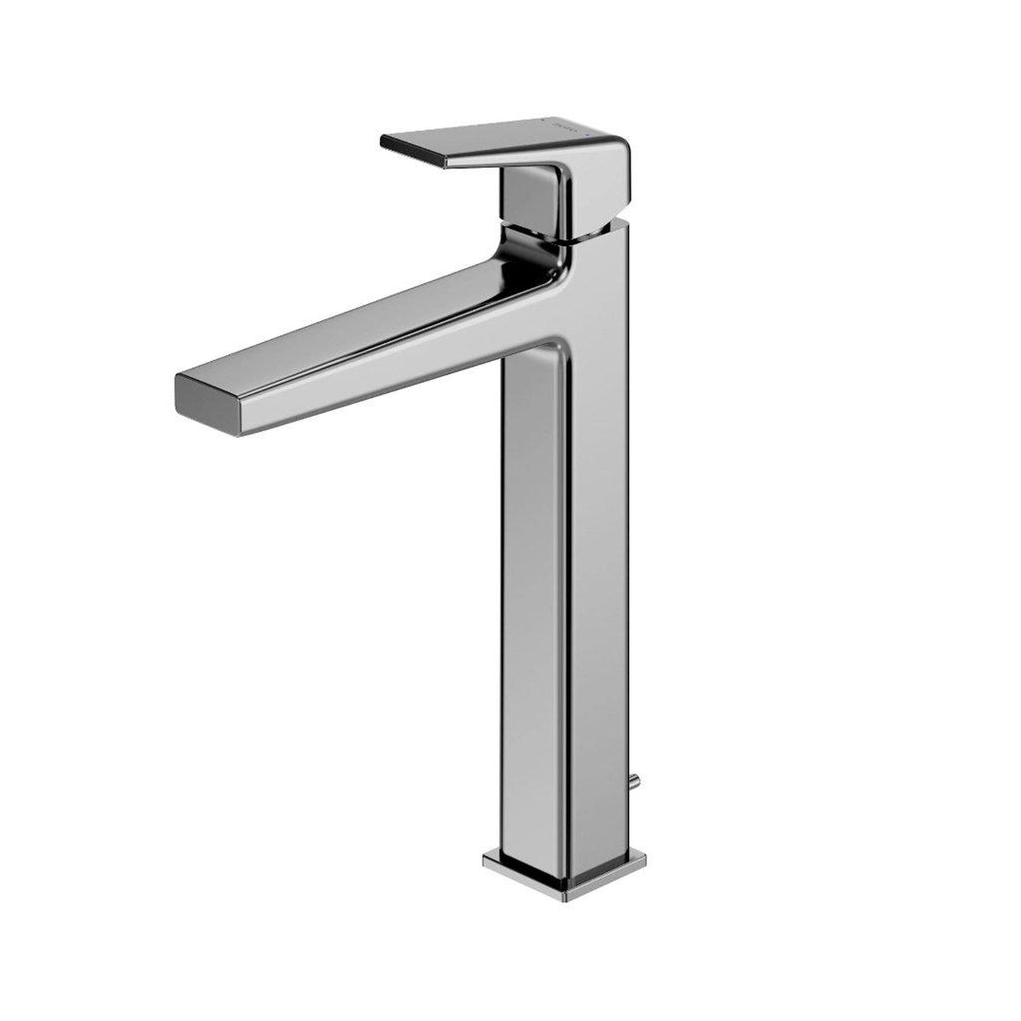 TOTO GB 1.2 GPM Polished Chrome Single-Handle Semi-Vessel Bathroom Sink Faucet With Drain Assembly and Comfort Glide