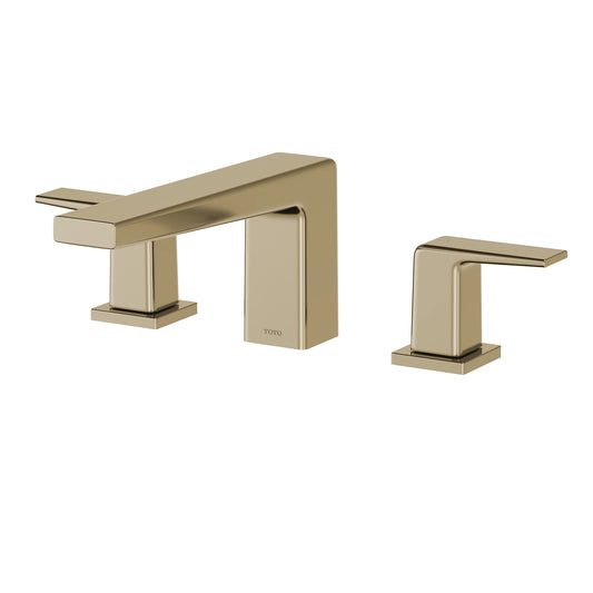 TOTO GB Polished French Gold Three-Hole Roman Tub Filler Trim