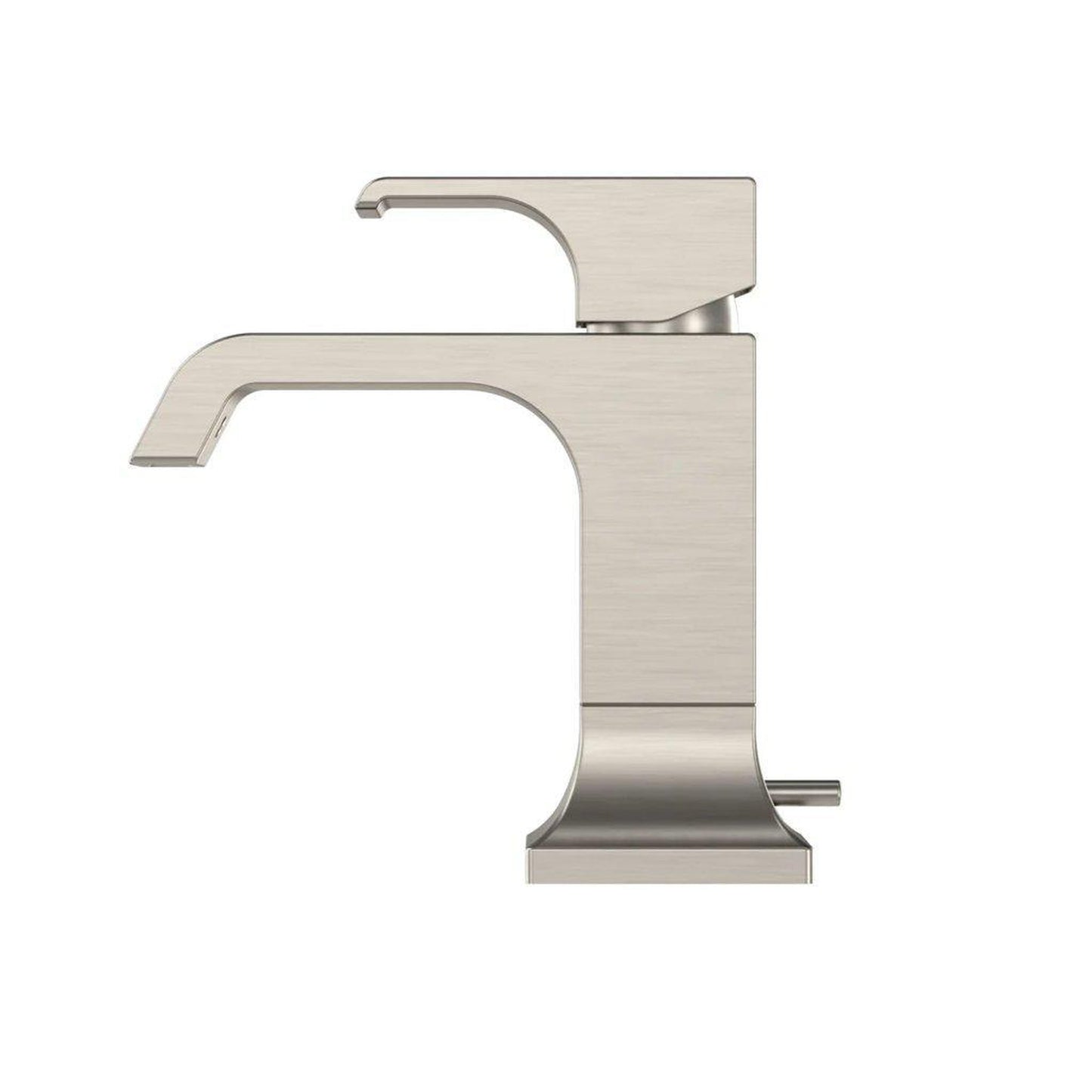 TOTO GC 1.2 GPM Brushed Nickel Single-Handle Bathroom Sink Faucet With Comfort Glide