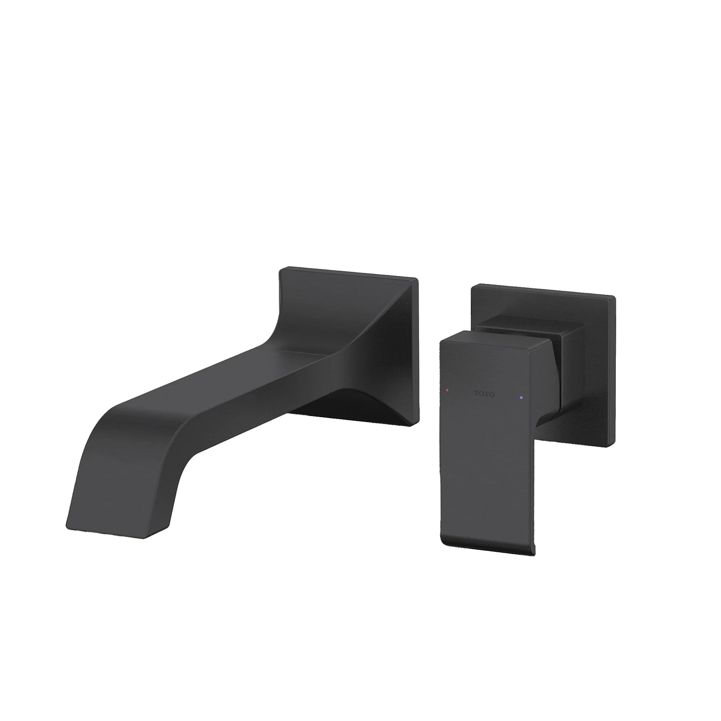 TOTO GC 1.2 GPM Matte Black Long Wall Mount Faucet