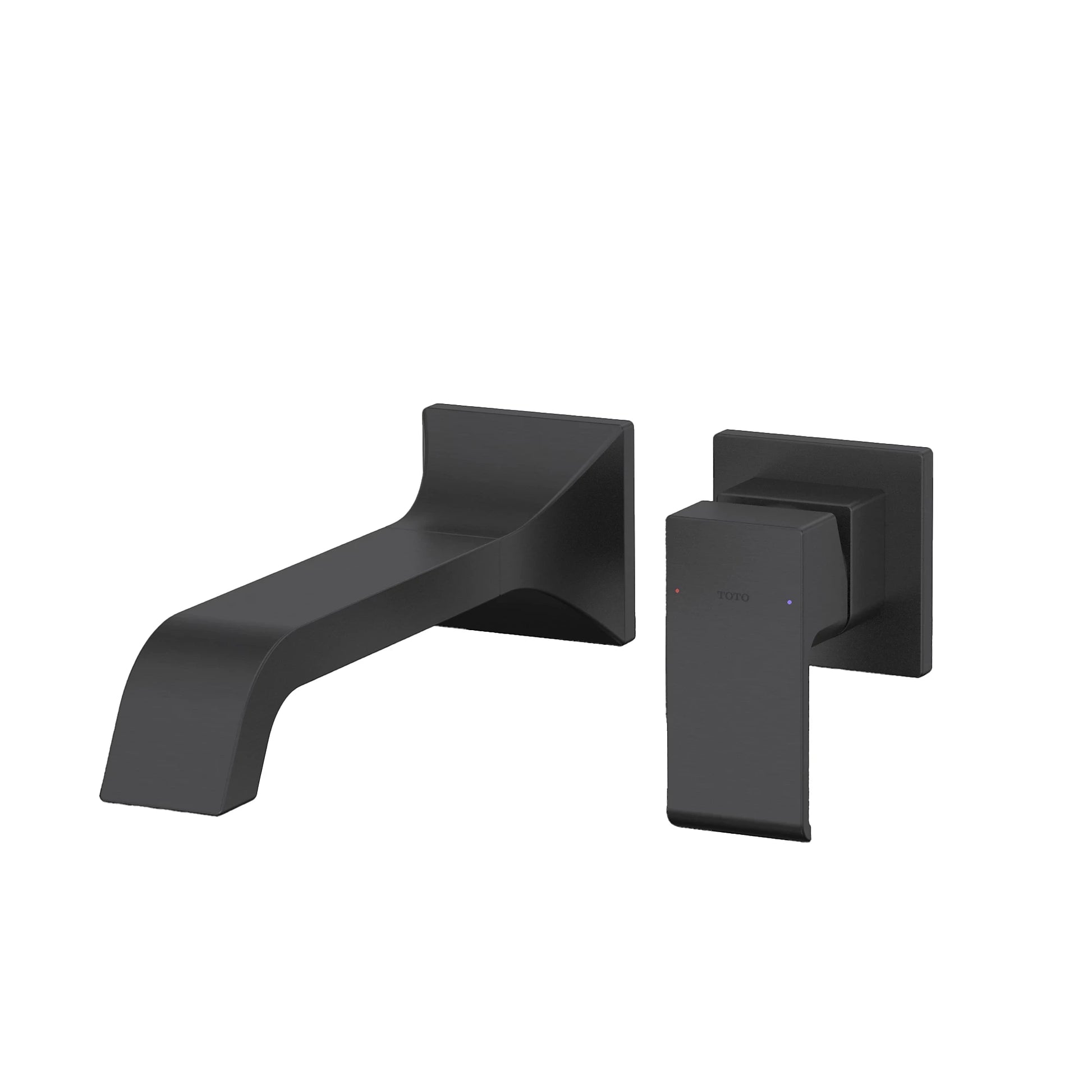 TOTO GC 1.2 GPM Matte Black Long Wall Mount Faucet