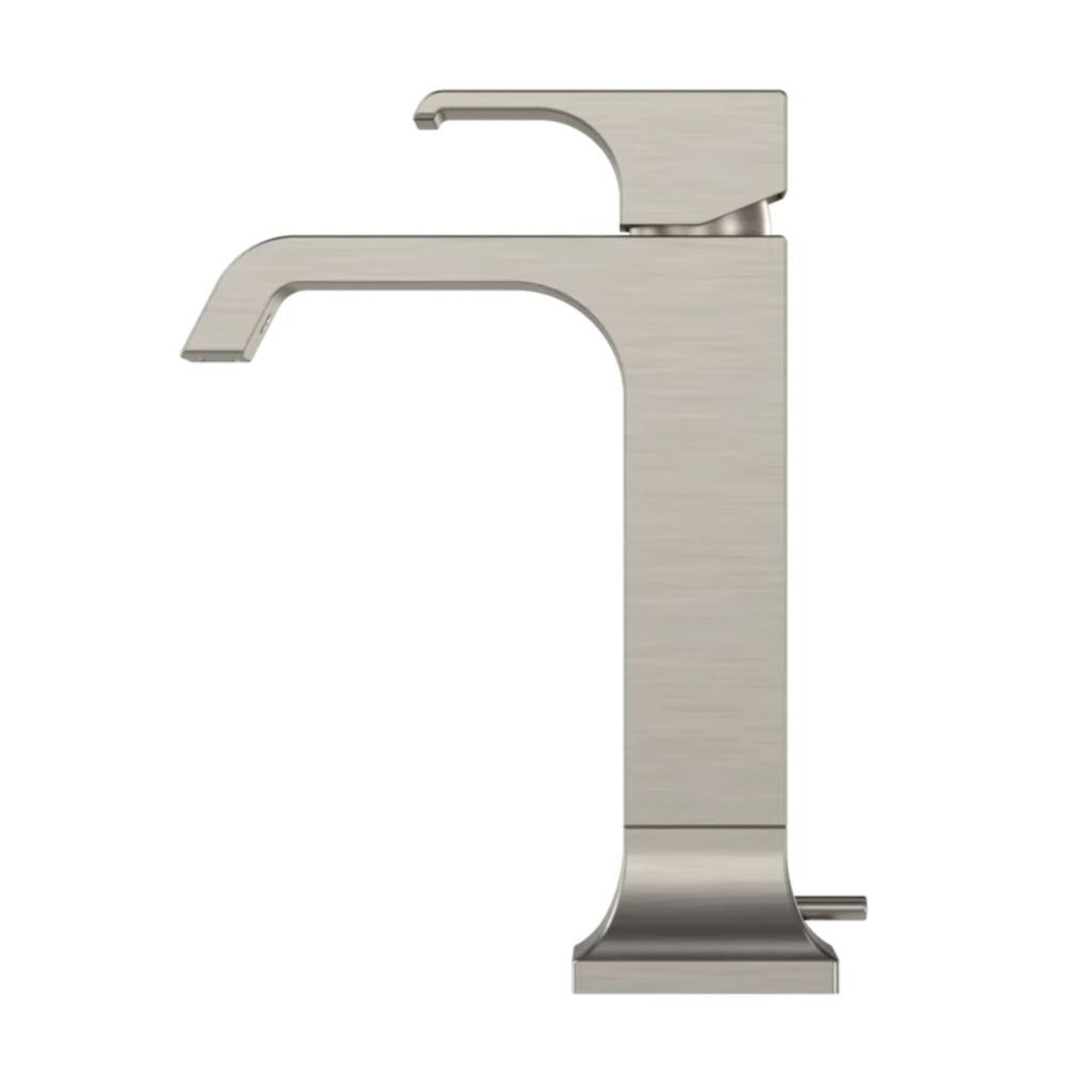 TOTO GC Brushed Nickel 1.2 GPM Single-Handle Semi-Vessel Bathroom Sink Faucet With Comfort Glide