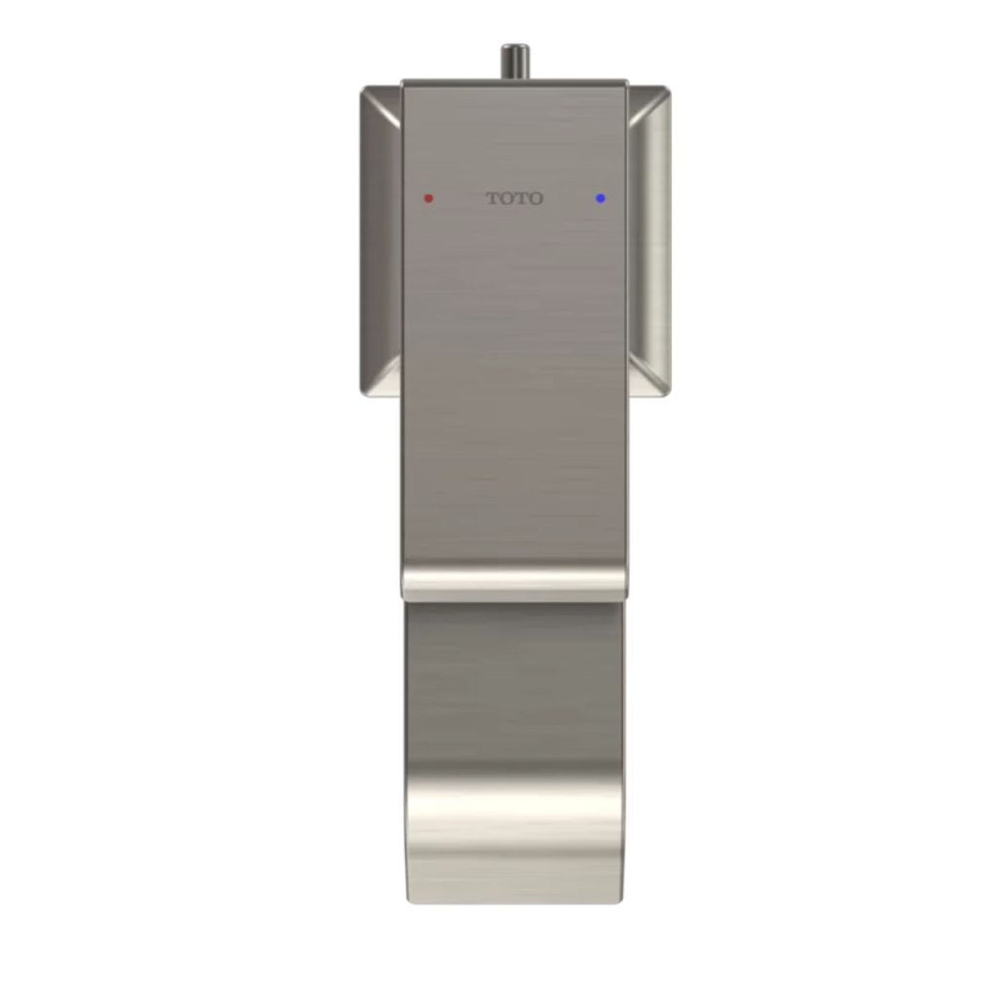 TOTO GC Brushed Nickel 1.2 GPM Single-Handle Semi-Vessel Bathroom Sink Faucet With Comfort Glide