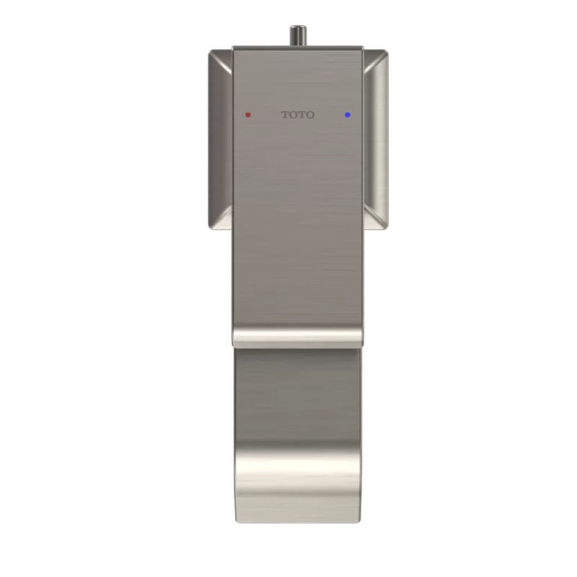 TOTO GC Brushed Nickel 1.2 GPM Single-Handle Semi-Vessel Bathroom Sink Faucet With Comfort Glide