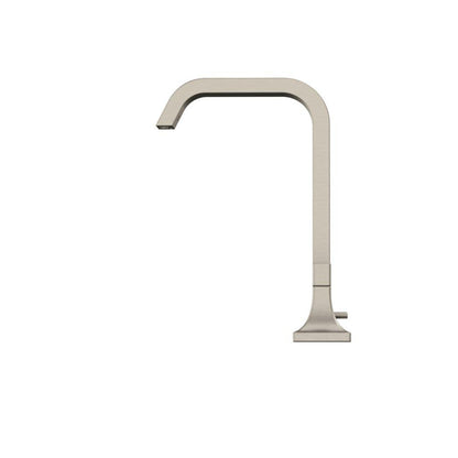 TOTO GC Brushed Nickel 1.2 GPM Two-Handle Widespread Bathroom Sink Faucet With Drain Assembly