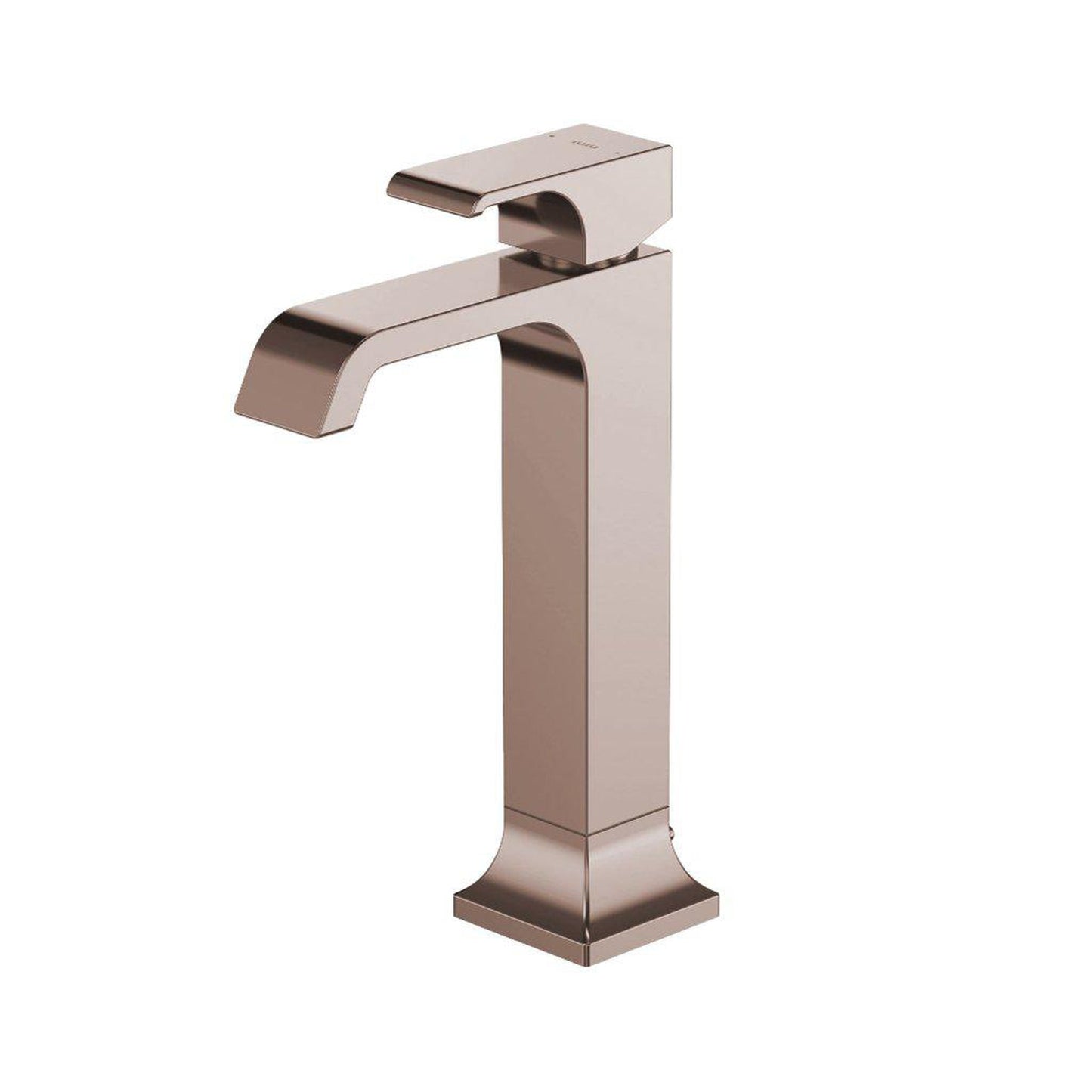 TOTO GC Polished Bronze 1.2 GPM Single-Handle Vessel Bathroom Sink Faucet With Comfort Glide