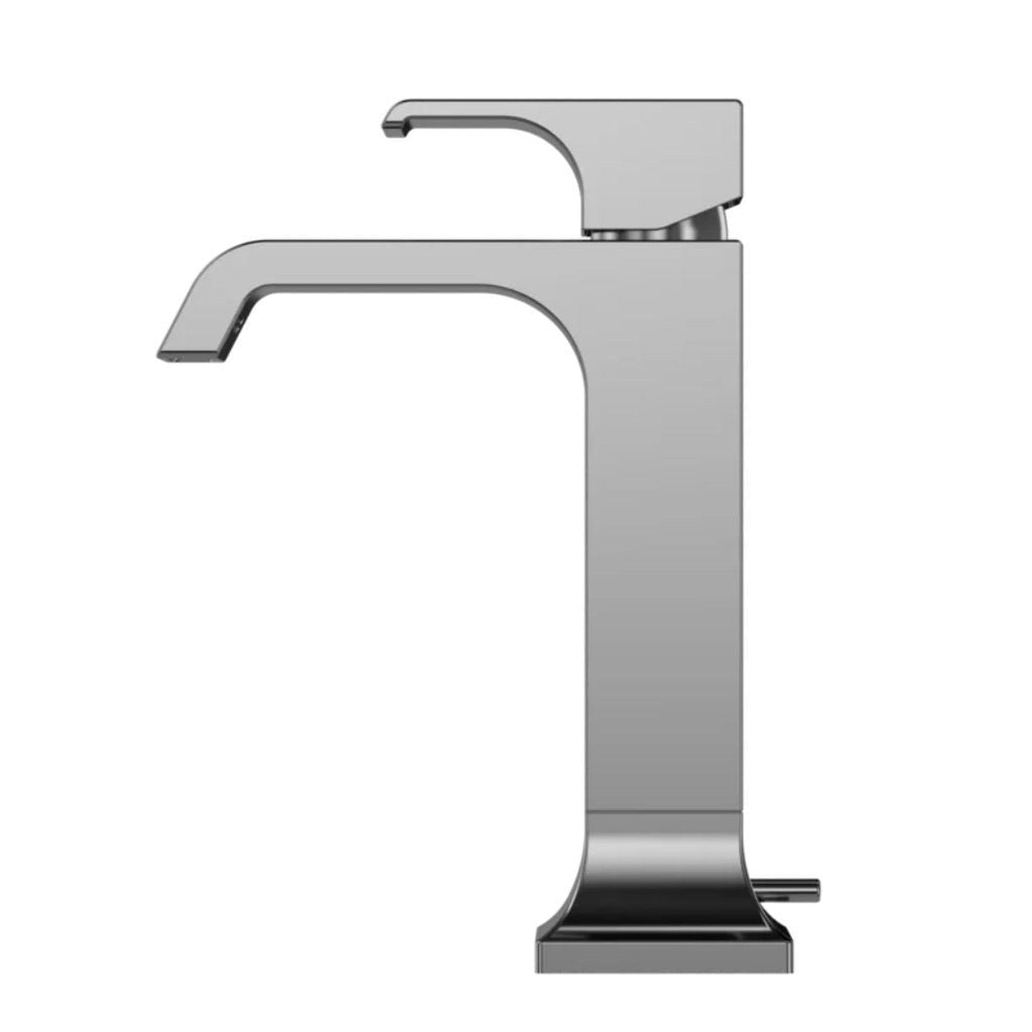 TOTO GC Polished Chrome 1.2 GPM Single-Handle Semi-Vessel Bathroom Sink Faucet With Comfort Glide