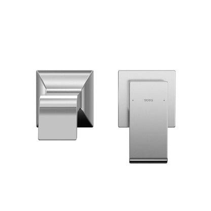 TOTO GC Polished Chrome 1.2 GPM Single-Handle Wall-Mounted Long Bathroom Sink Faucet With Comfort Glide