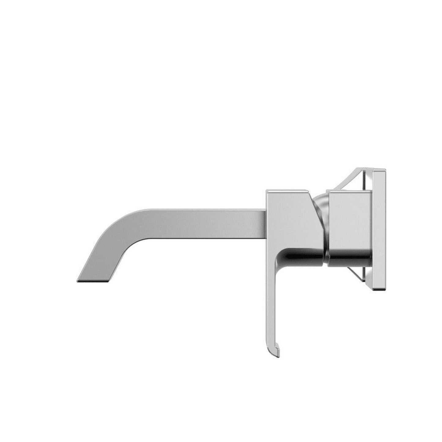 TOTO GC Polished Chrome 1.2 GPM Single-Handle Wall-Mounted Short Bathroom Sink Faucet With Comfort Glide