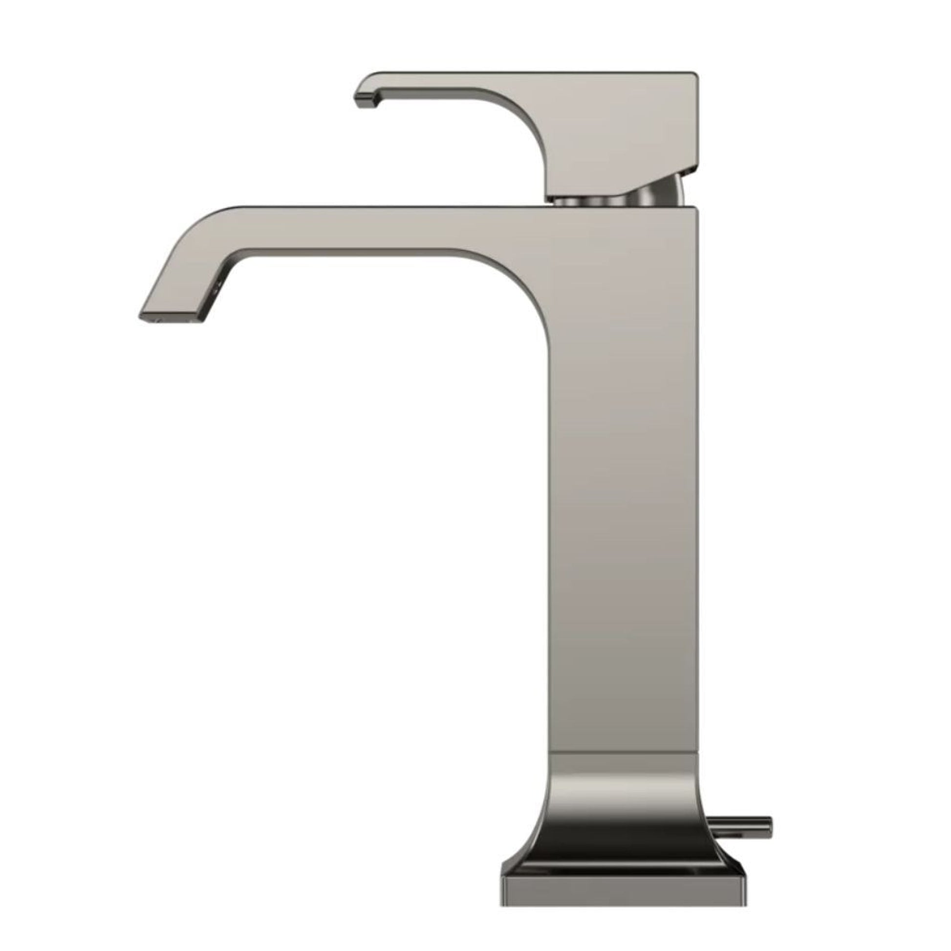 TOTO GC Polished Nickel 1.2 GPM Single-Handle Semi-Vessel Bathroom Sink Faucet With Comfort Glide