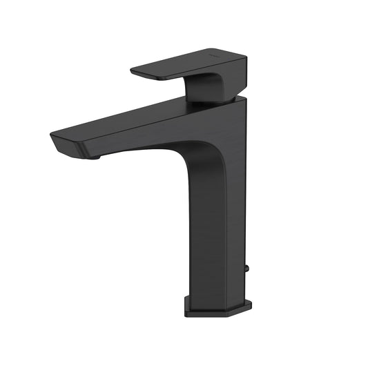 TOTO GE 1.2 GPM Matte Black Semi Vessel Single Handle Faucet