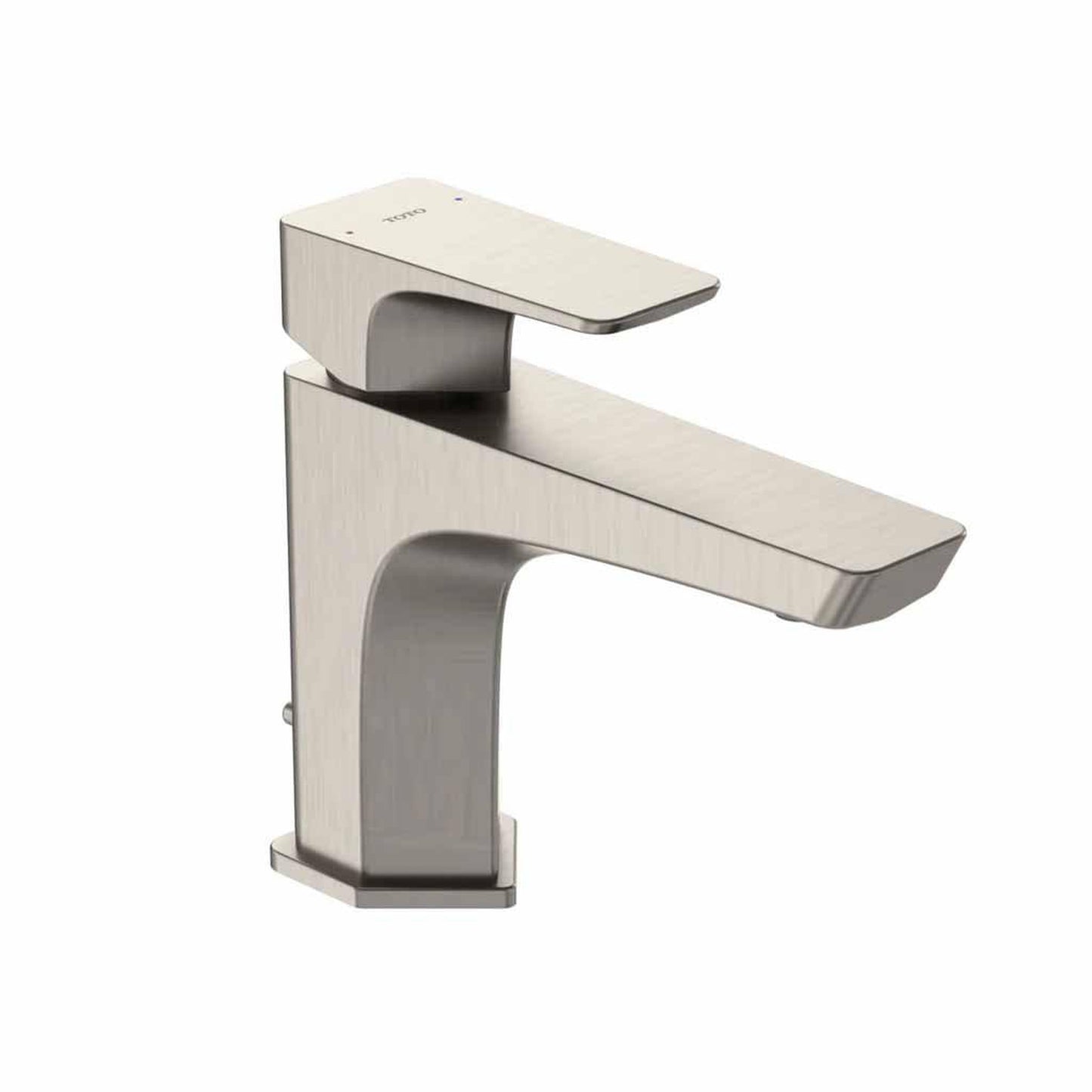 TOTO GE Brushed Nickel 1.2 GPM Single-Handle Bathroom Sink Faucet With Comfort Glide