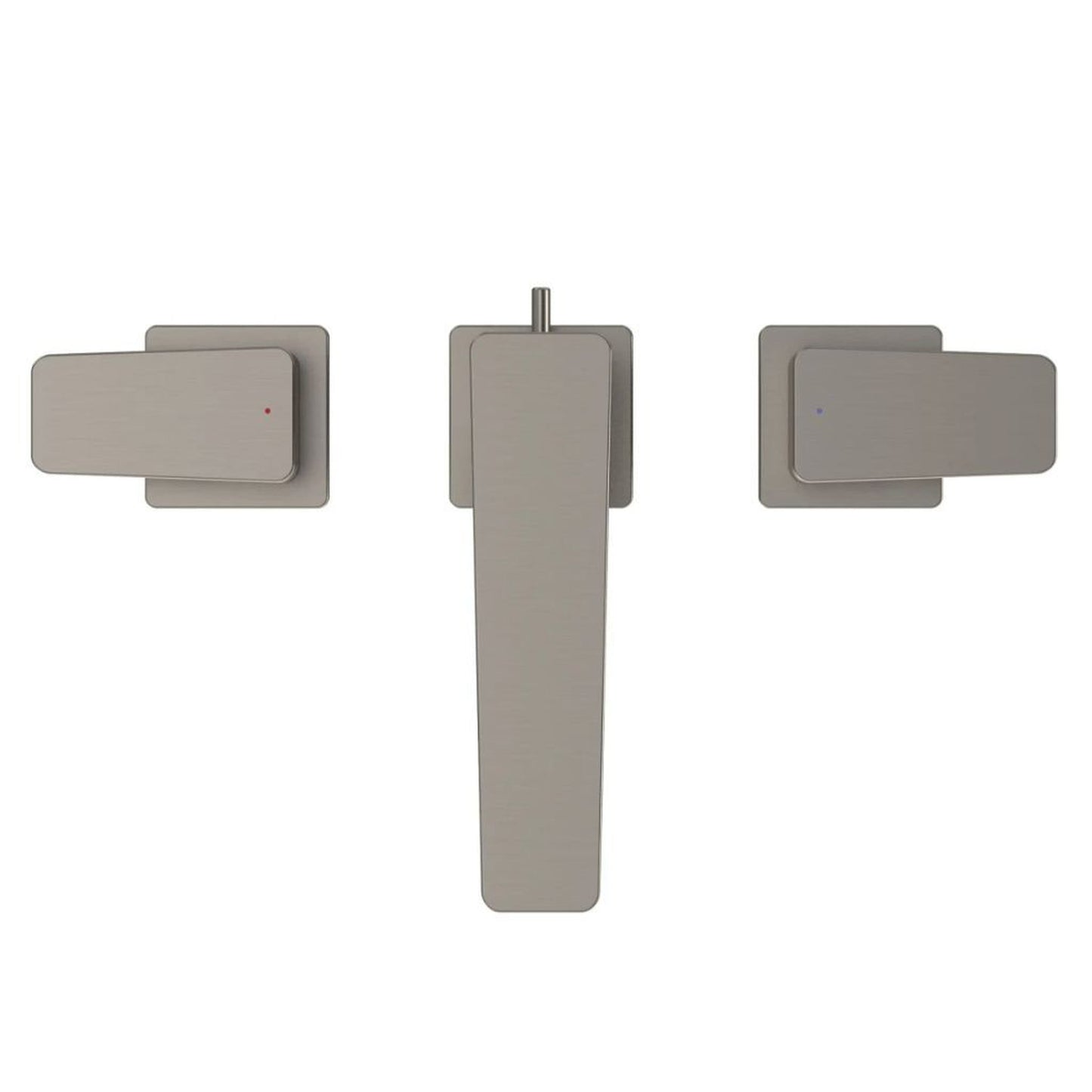 TOTO GE Brushed Nickel 1.2 GPM Two-Handle Widespread Bathroom Sink Faucet With Drain Assembly