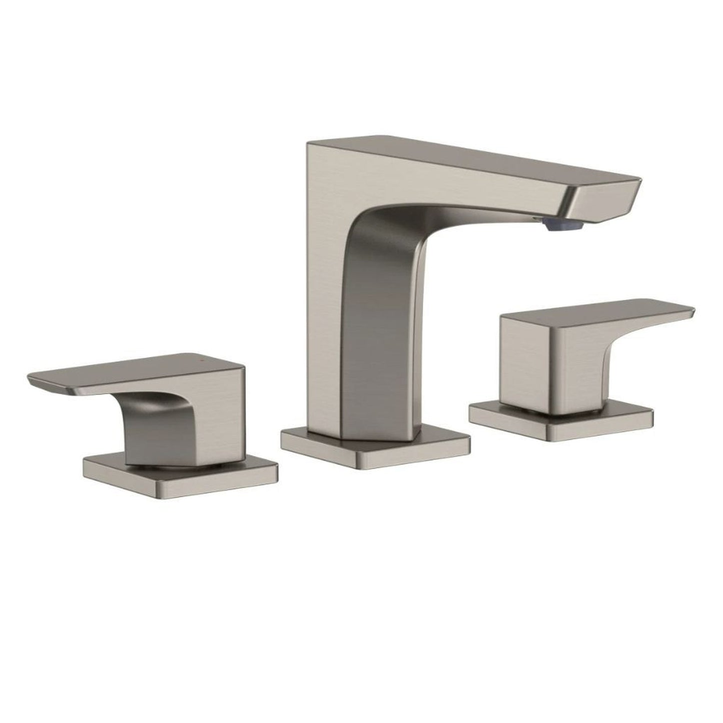 TOTO GE Brushed Nickel 1.2 GPM Two-Handle Widespread Bathroom Sink Faucet With Drain Assembly