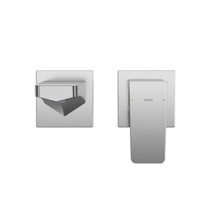 TOTO GE Polished Chrome 1.2 GPM Single-Handle Long Wall-Mounted Bathroom Sink Faucet With Comfort Glide