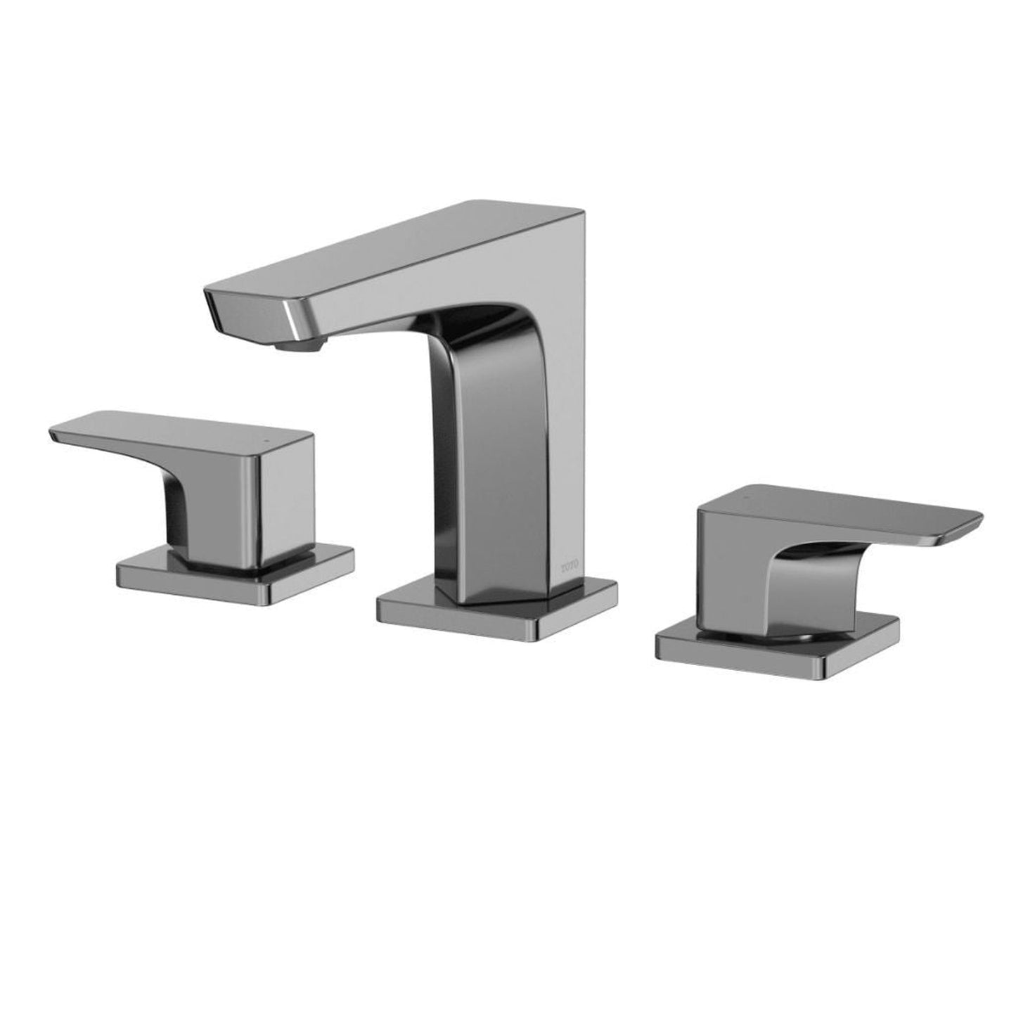 TOTO GE Polished Chrome 1.2 GPM Two-Handle Widespread Bathroom Sink Faucet With Drain Assembly