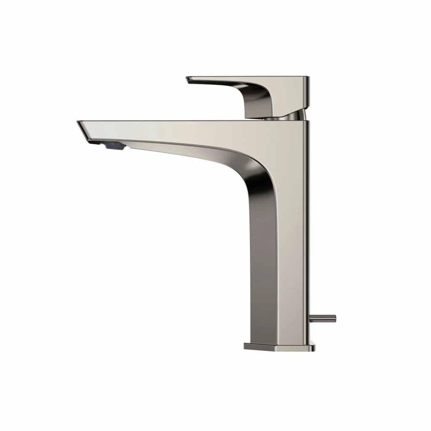 TOTO GE Polished Nickel 1.2 GPM Single-Handle Semi-Vessel Bathroom Sink Faucet With Comfort Glide