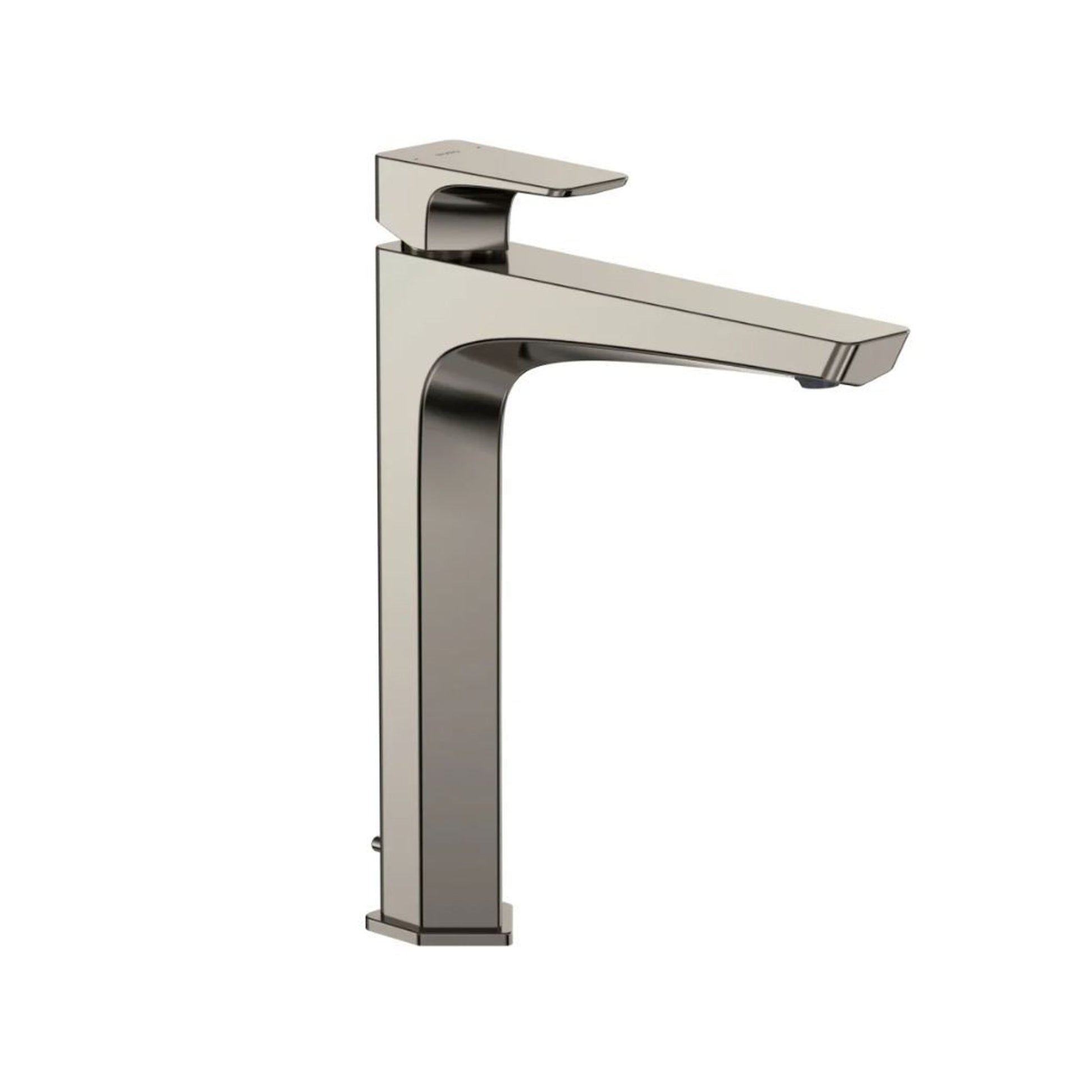 TOTO GE Polished Nickel 1.2 GPM Single-Handle Short Wall-Mounted Bathroom Sink Faucet With Comfort Glide