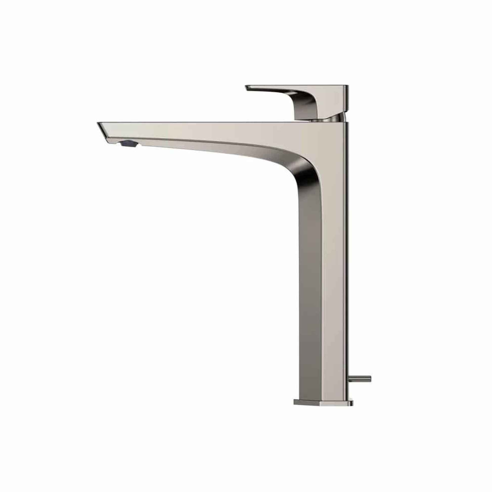 TOTO GE Polished Nickel 1.2 GPM Single-Handle Vessel Bathroom Sink Faucet With Comfort Glide