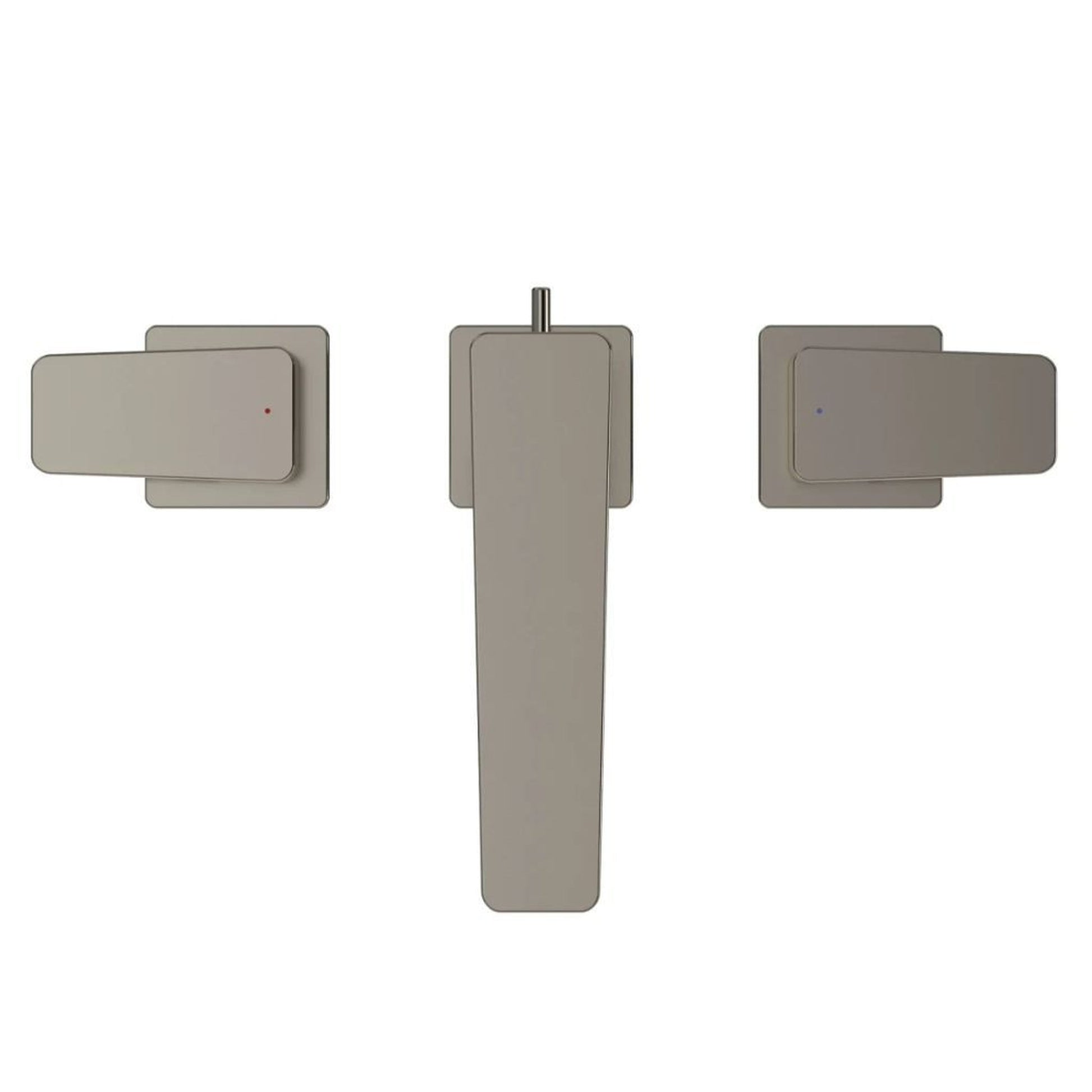 TOTO GE Polished Nickel 1.2 GPM Two-Handle Widespread Bathroom Sink Faucet With Drain Assembly