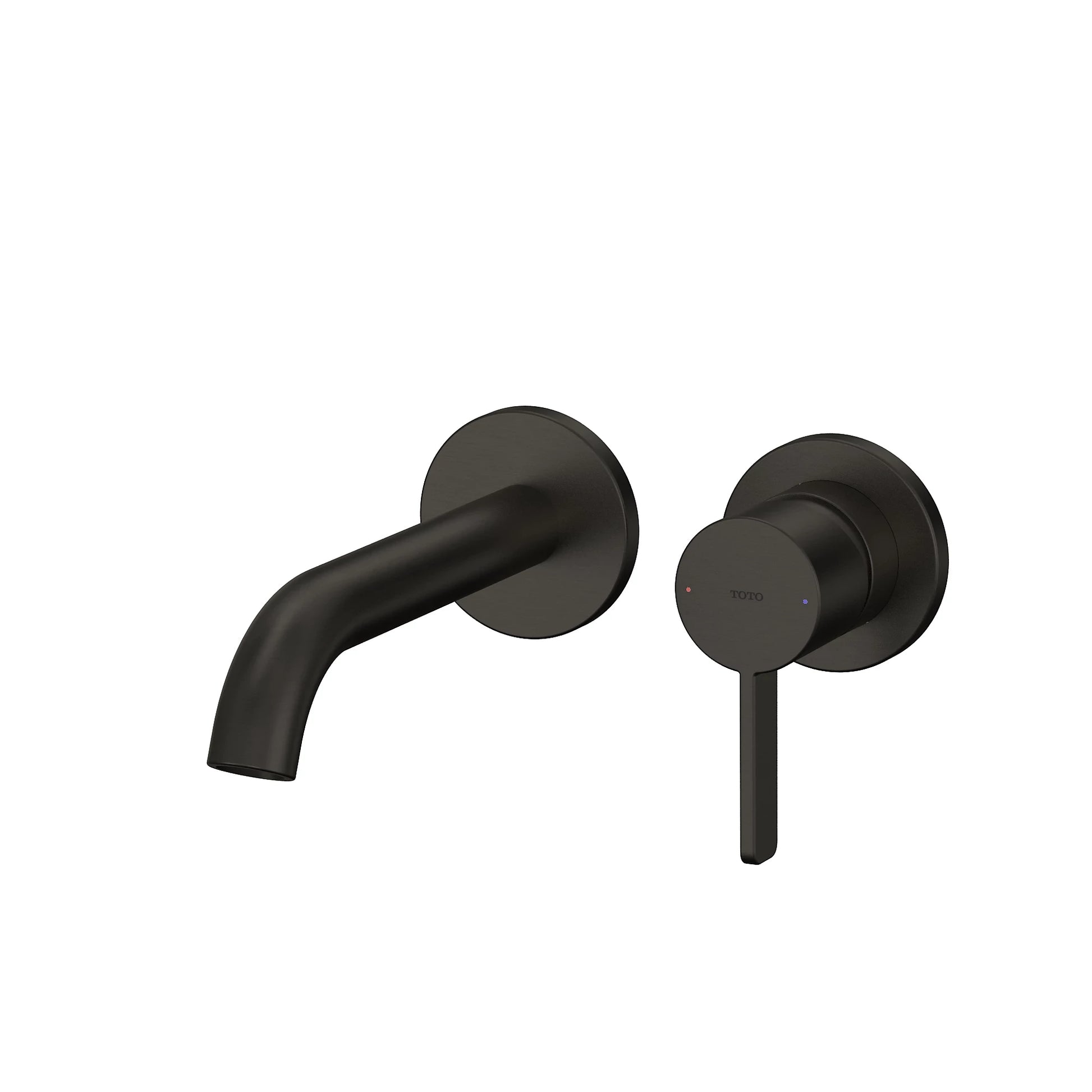 TOTO GF 1.2 GPM Matte Black Short Wall Mount Faucet