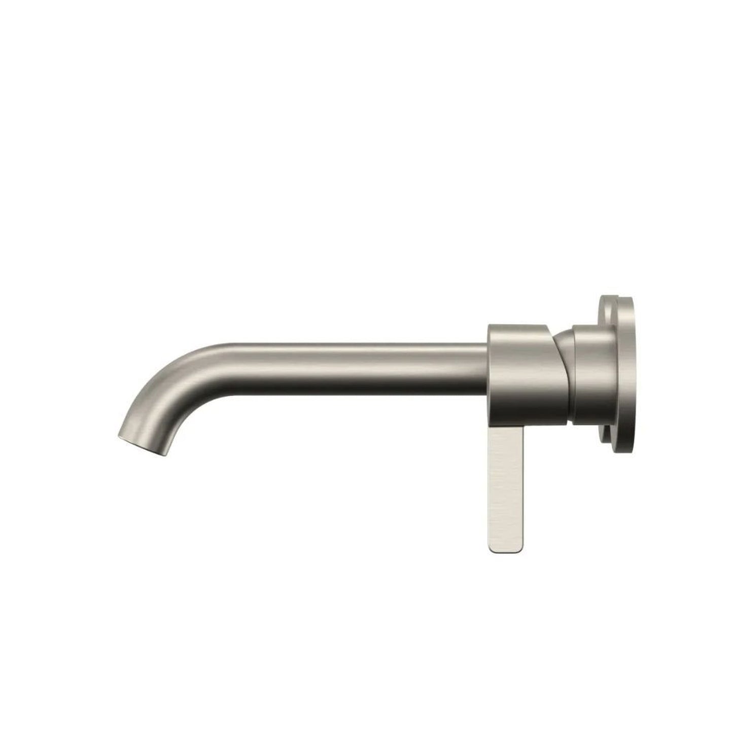 TOTO GF Brushed Nickel 1.2 GPM Single-Handle Long Wall-Mounted Bathroom Sink Faucet With Comfort Glide