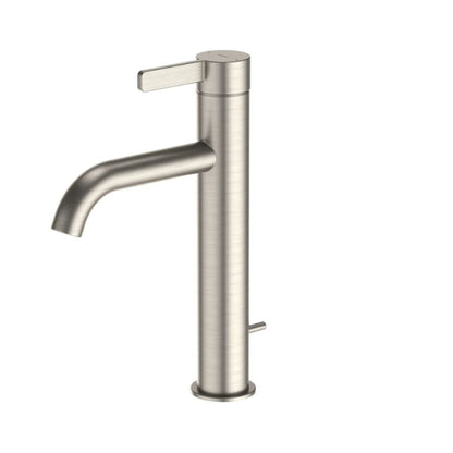 TOTO GF Brushed Nickel 1.2 GPM Single-Handle Semi-Vessel Bathroom Sink Faucet With Comfort Glide