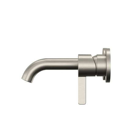 TOTO GF Brushed Nickel 1.2 GPM Single-Handle Short Wall-Mounted Bathroom Sink Faucet With Comfort Glide