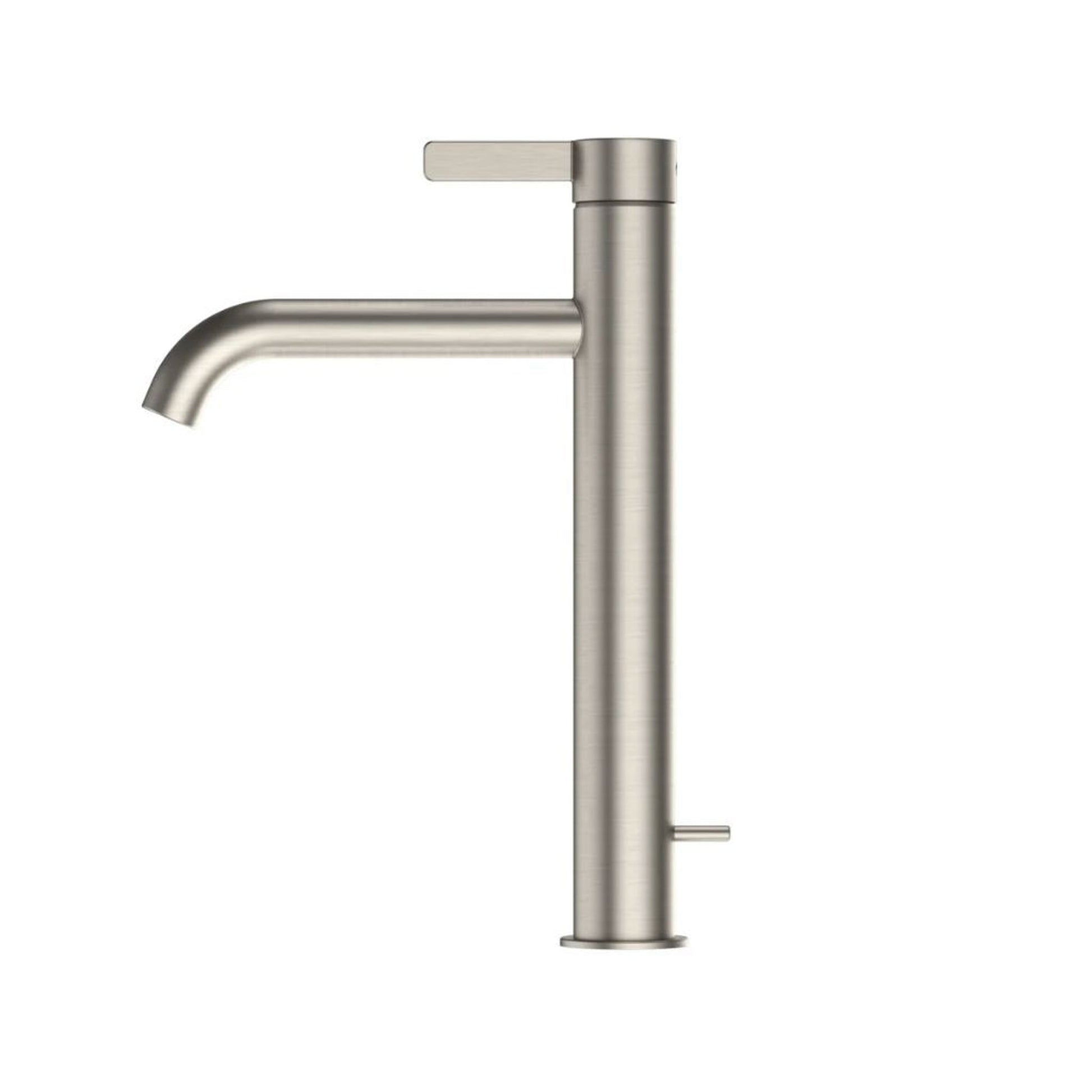 TOTO GF Brushed Nickel 1.2 GPM Single-Handle Vessel Bathroom Sink Faucet With Comfort Glide