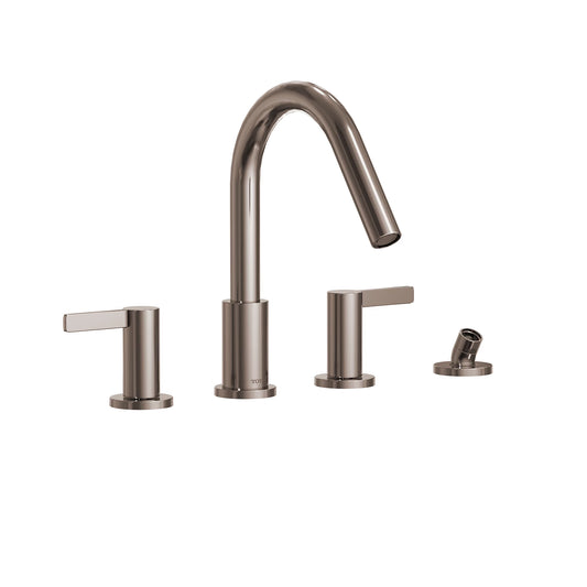 TOTO GF Polished Bronze Four-Hole Roman Tub Filler Trim