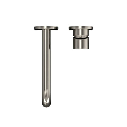 TOTO GF Polished Nickel 1.2 GPM Single-Handle Long Wall-Mounted Bathroom Sink Faucet With Comfort Glide