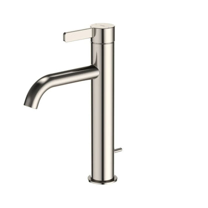 TOTO GF Polished Nickel 1.2 GPM Single-Handle Semi-Vessel Bathroom Sink Faucet With Comfort Glide