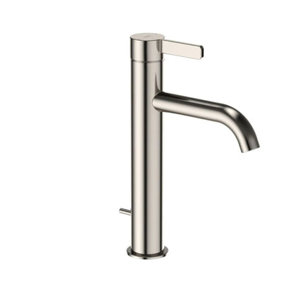 TOTO GF Polished Nickel 1.2 GPM Single-Handle Semi-Vessel Bathroom Sink Faucet With Comfort Glide