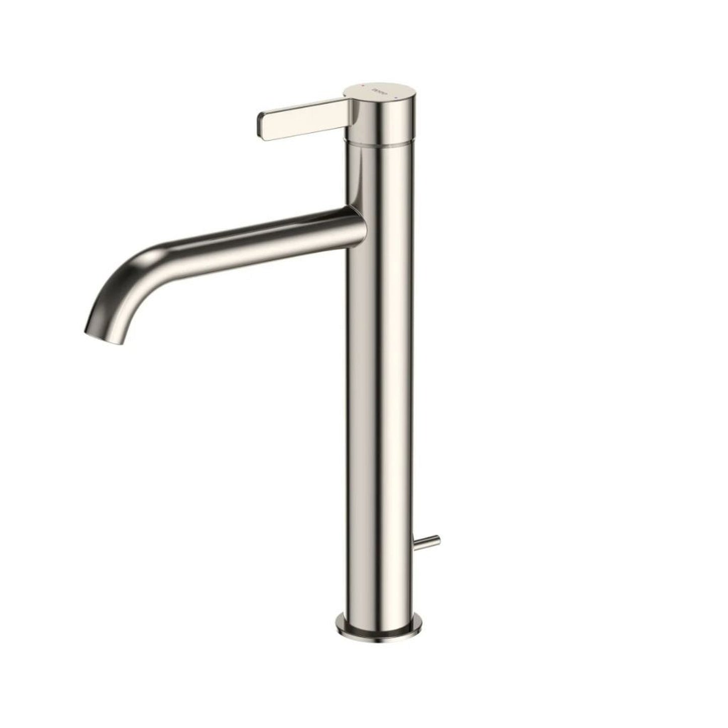 TOTO GF Polished Nickel 1.2 GPM Single-Handle Vessel Bathroom Sink Faucet With Comfort Glide