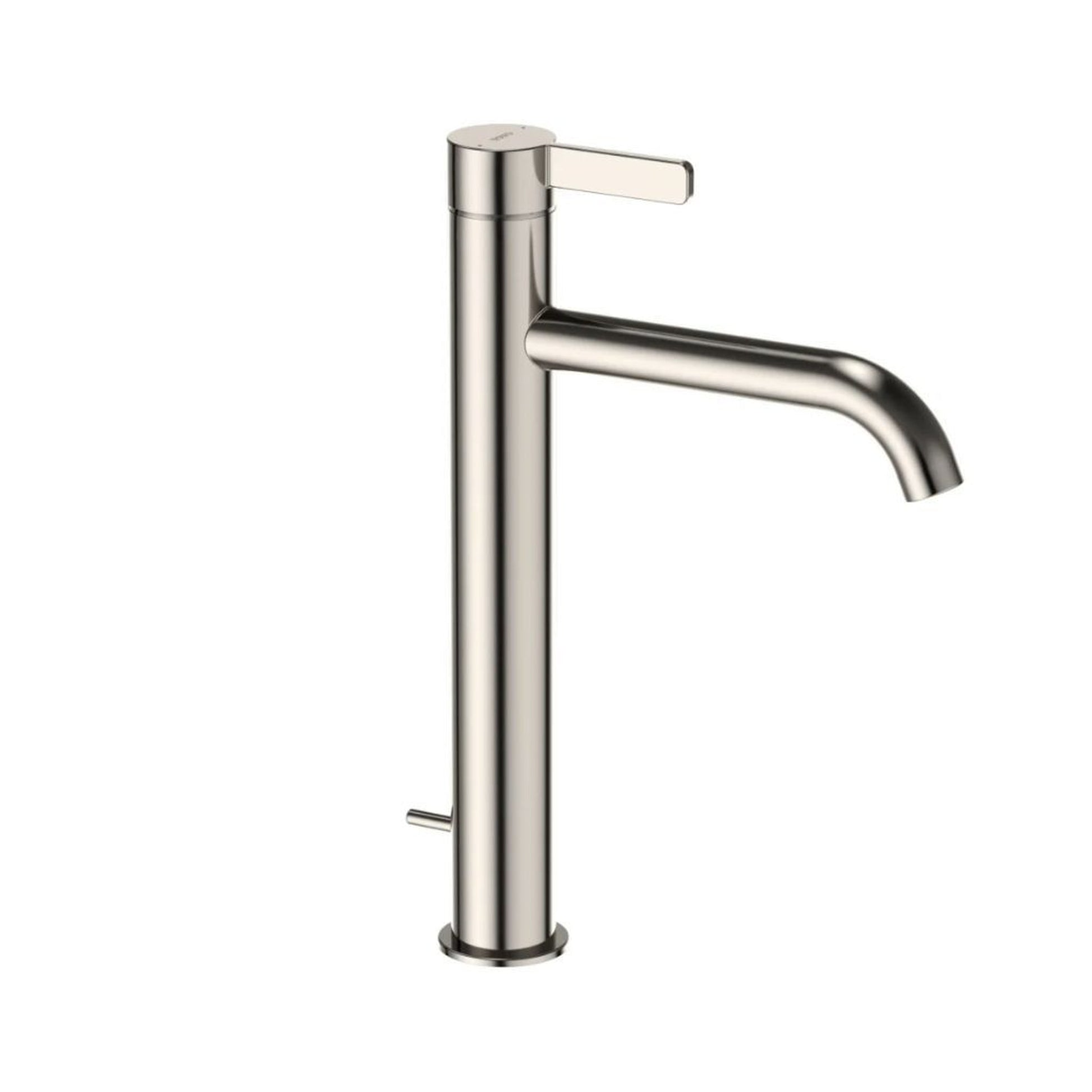 TOTO GF Polished Nickel 1.2 GPM Single-Handle Vessel Bathroom Sink Faucet With Comfort Glide