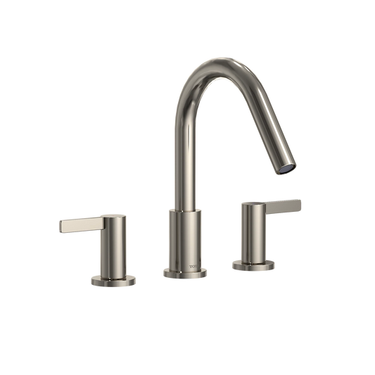TOTO GF Polished Nickel Three-Hole Roman Tub Filler Trim