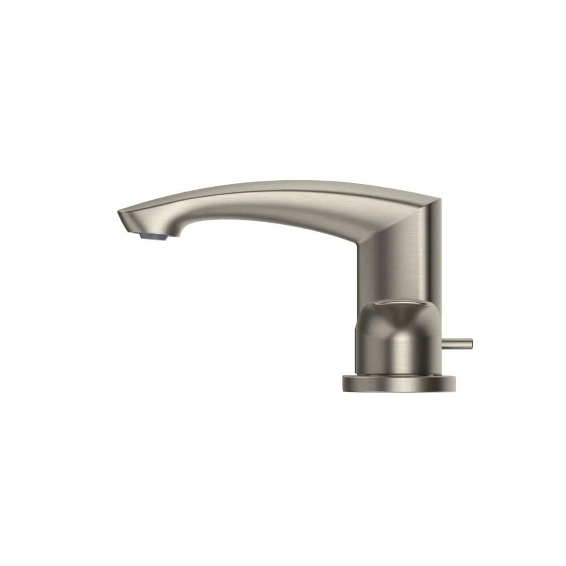 TOTO GM 1.2 GPM Brushed Nickel Two-Handle Widespread Bathroom Sink Faucet With Drain Assembly
