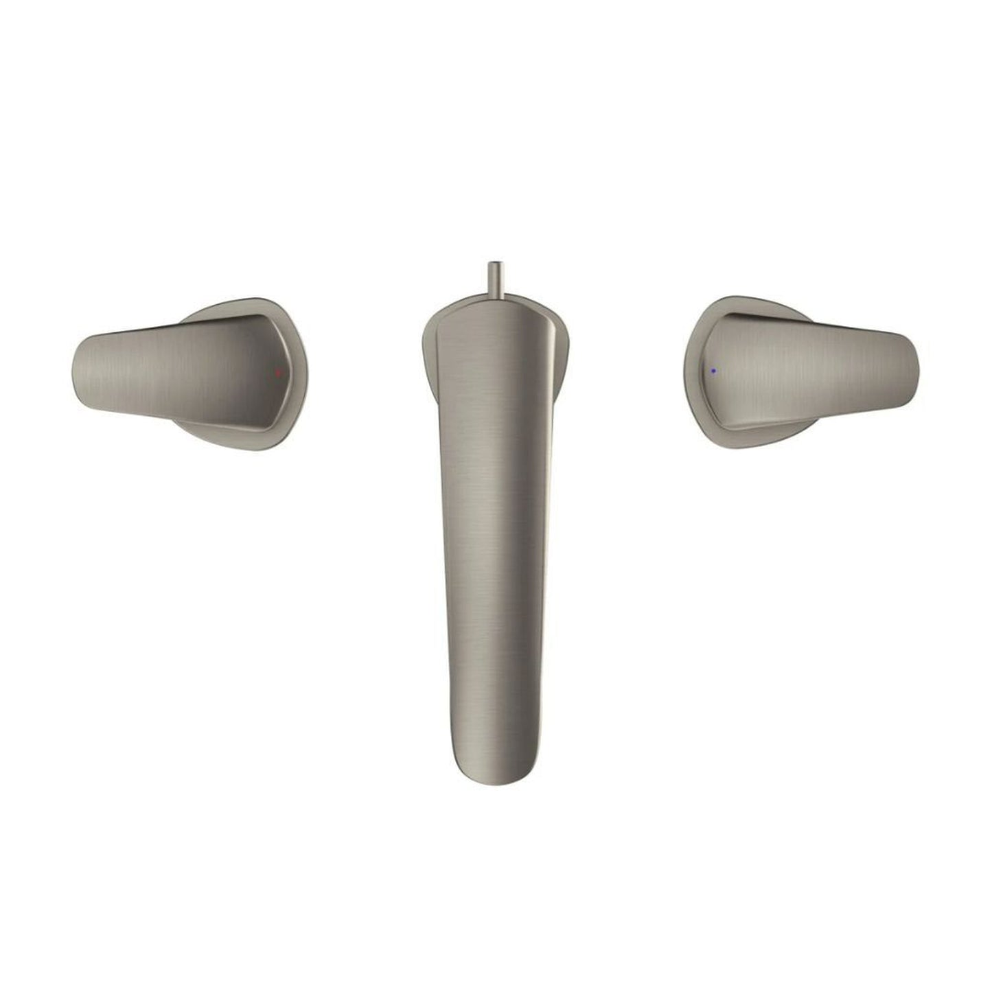 TOTO GM 1.2 GPM Brushed Nickel Two-Handle Widespread Bathroom Sink Faucet With Drain Assembly