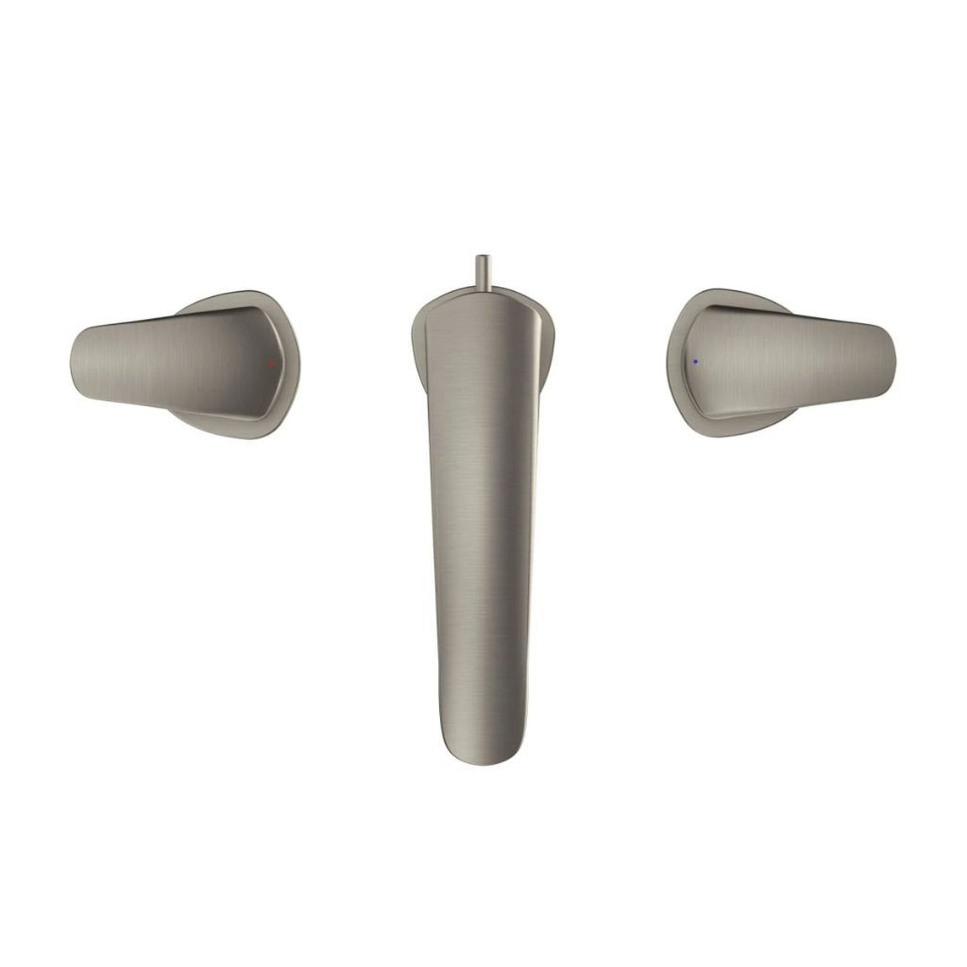 TOTO GM 1.2 GPM Brushed Nickel Two-Handle Widespread Bathroom Sink Faucet With Drain Assembly