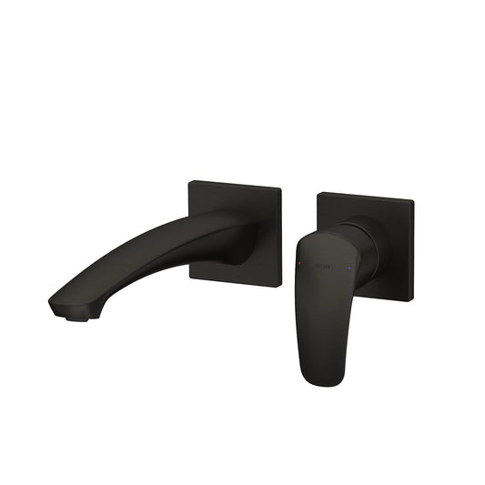 TOTO GM 1.2 GPM Matte Black Long Wall Mount Faucet