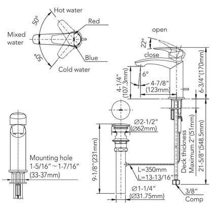 TOTO GM 1.2 GPM Polished Chrome Single-Handle Bathroom Sink Faucet With Comfort Glide