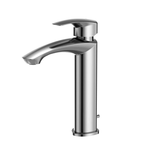 TOTO GM 1.2 GPM Polished Chrome Single-Handle Semi-Vessel Bathroom Sink Faucet With Comfort Glide