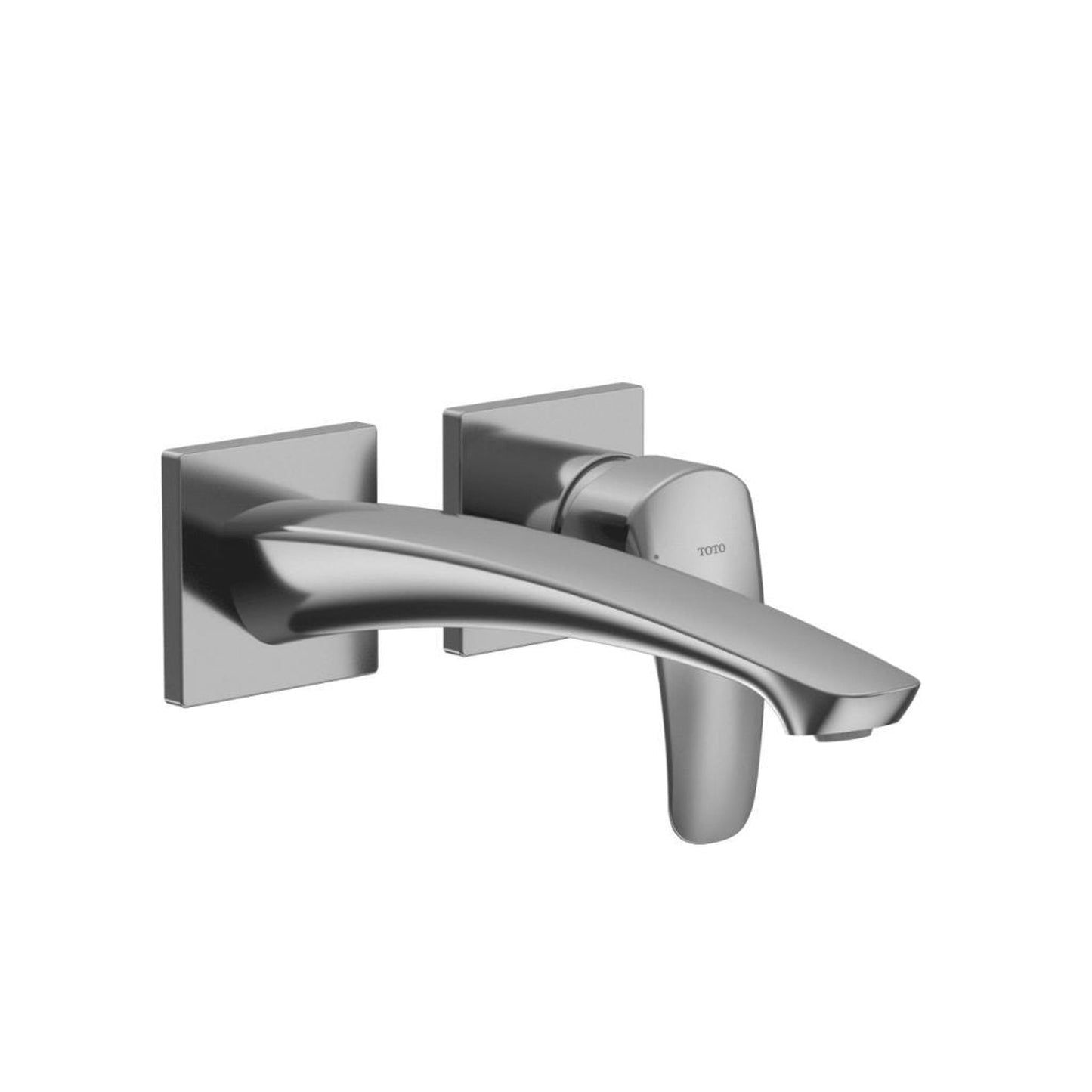 TOTO GM 1.2 GPM Polished Chrome Single-Handle Wall-Mounted Long Bathroom Sink Faucet With Comfort Glide